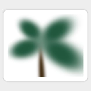 Blurred Luck Sticker